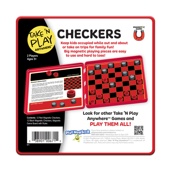 Take ‘N’ Play Anywhere™ Checkers