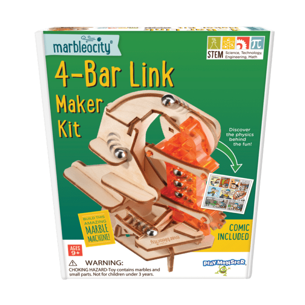 Marbleocity®Triple Play 4-Bar Link