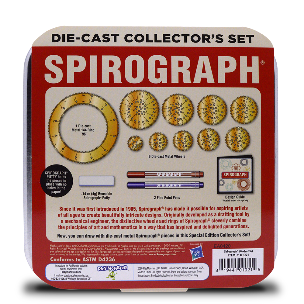 Spirograph® Die-Cast Collectors Set – PlayMonster