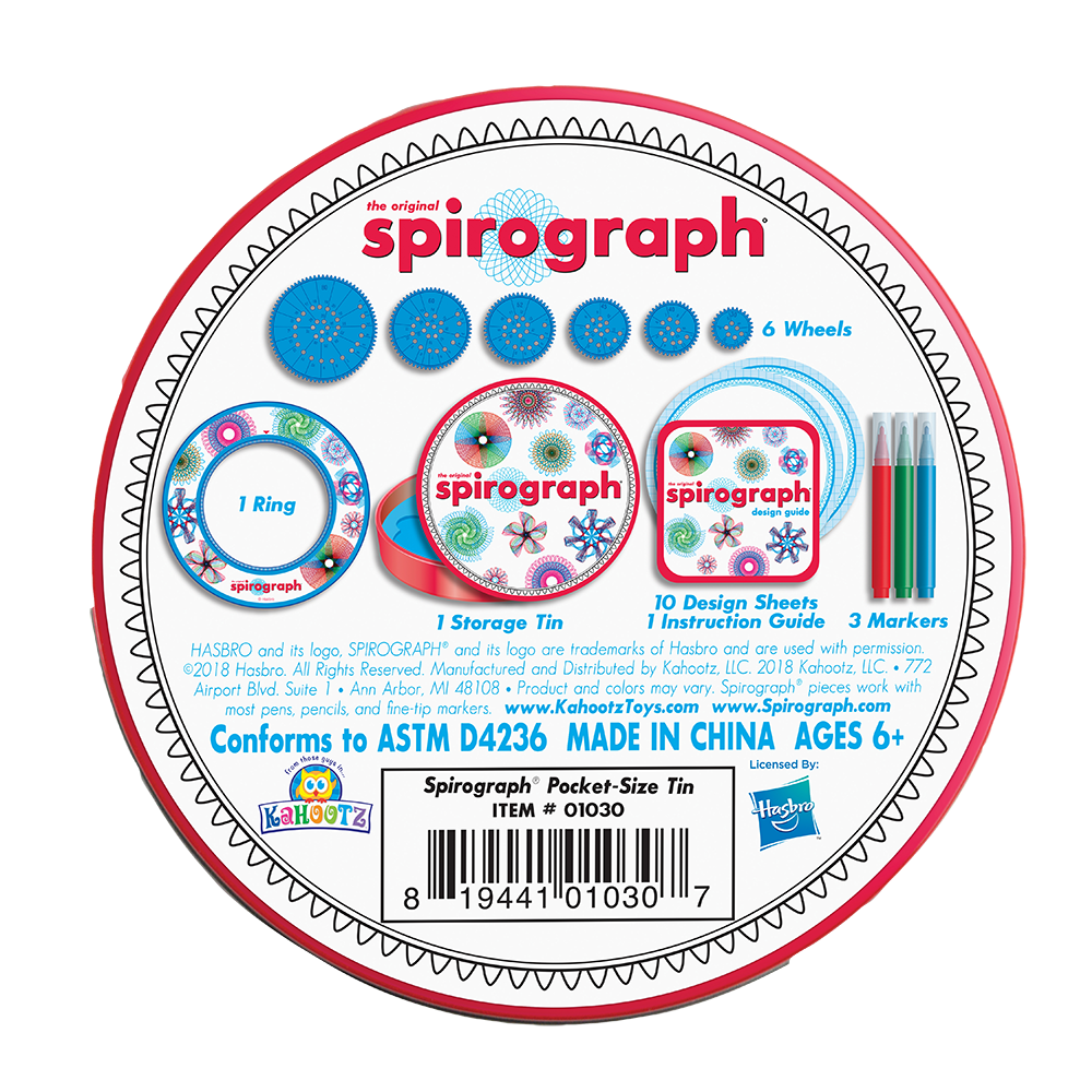 Spirograph Neon Tin – PlayMonster