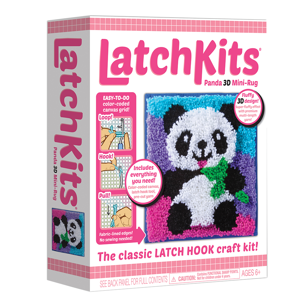 LatchKits® Cupcake Latch Hook Kit – PlayMonster