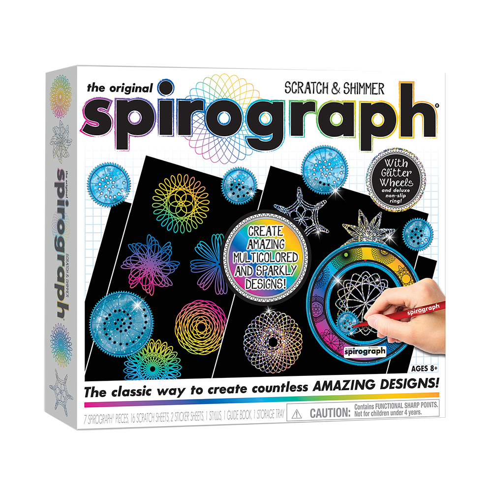 Spirograph fun Shapes by KAHOOTZ