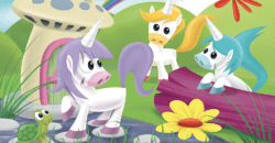 1001 D 4pack Unicorns