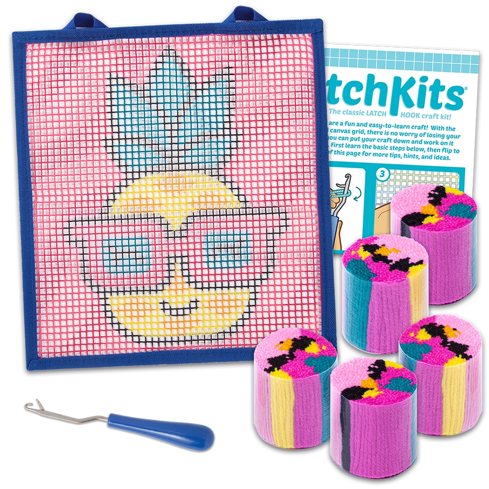 LatchKits® Pineapple Latch Hook Kit – PlayMonster