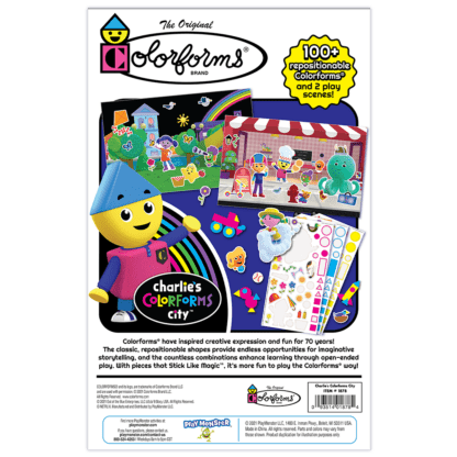 Colorforms Picture Playset – Charlie’s Colorforms® City