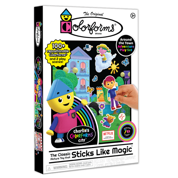 Colorforms Picture Playset – Charlie’s Colorforms® City