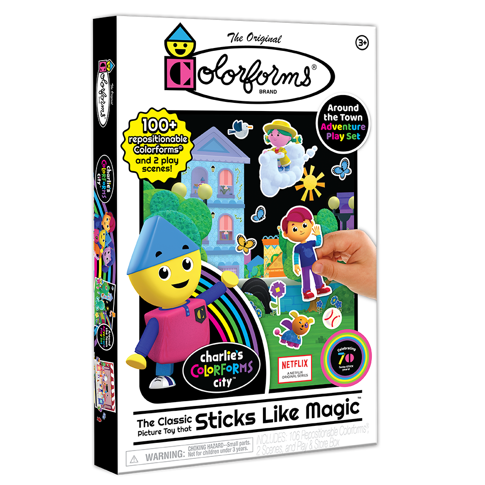 Colorforms® Charlie's Colorforms City Silly Faces Game, 1 ct - Kroger