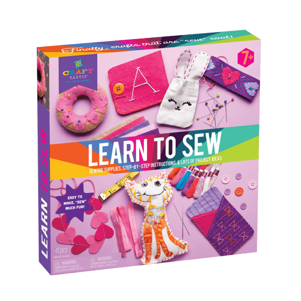 CRAFT-TASTIC® LEARN TO SEW KIT
