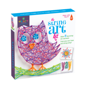 CRAFT-TASTIC® OWL STRING ART KIT