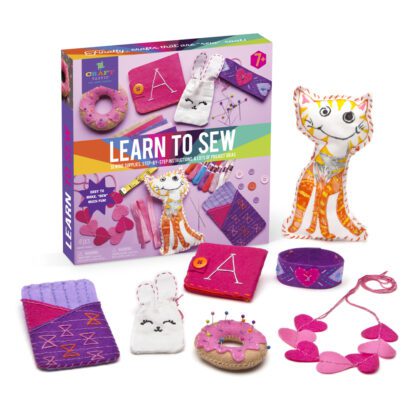 CRAFT-TASTIC® LEARN TO SEW KIT