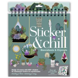 STICKER & CHILL® SUCCULENTS & CRYSTALS