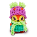 1905 Little Knitty Bittys Fox Dressed