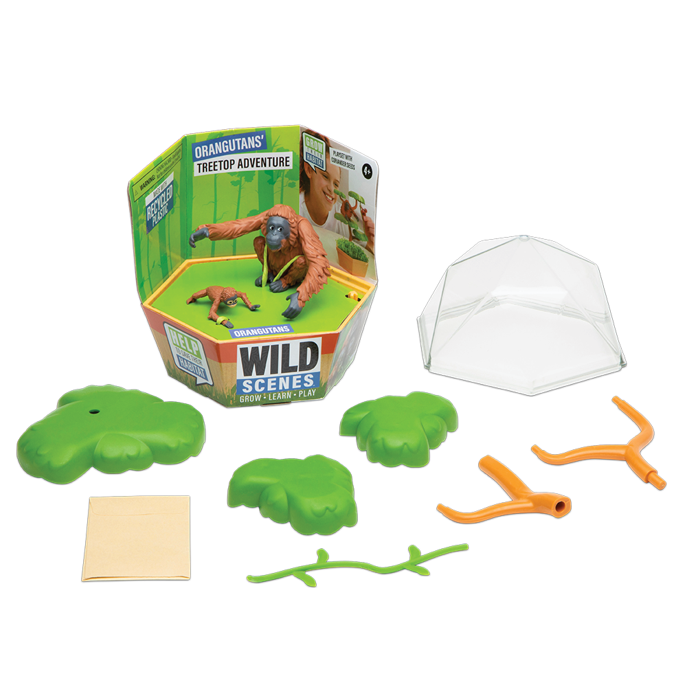 Wild Scenes Orangutans’ Treetop Adventure – PlayMonster