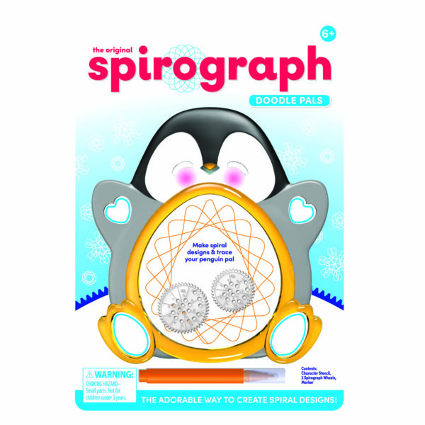 The original Spirograph Doodle Pals – Penguin