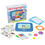 Spirograph Jr Bluey box and pieces