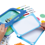 Spirograph Jr Bluey box and pieces