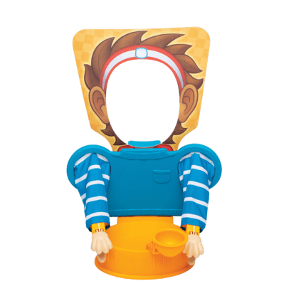 Marshmallow Madness game with boy faceplate