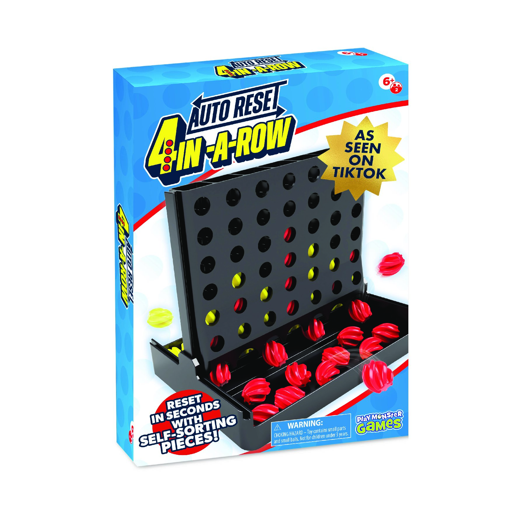 AUTO RESET 4-IN-A-ROW